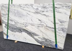 Fourniture dalles brillantes 2 cm en marbre naturel CALACATTA CORCHIA 1497. Détail image photos 
