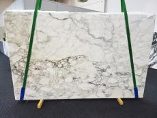 Fourniture dalles polies 2 cm en marbre naturel CALACATTA MONET 1453. Détail image photos 