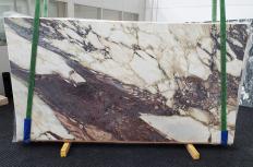 Fourniture dalles brillantes 2 cm en marbre naturel CALACATTA VIOLA 1440. Détail image photos 