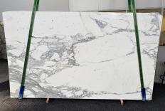 Fourniture dalles 0.8 cm en marbre CALACATTA 1301. Détail image photos 