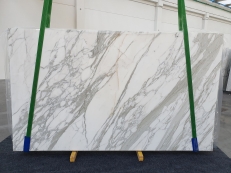 Fourniture dalles 0.8 cm en marbre CALACATTA 1228. Détail image photos 