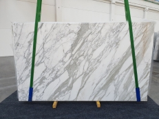 Fourniture dalles brillantes 2 cm en marbre naturel CALACATTA 1228. Détail image photos 