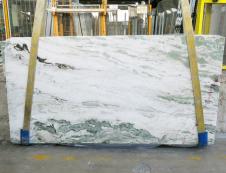 Fourniture dalles brillantes 2 cm en marbre naturel GREEN TWEED 13234. Détail image photos 
