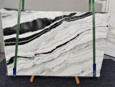 Fourniture dalles brillantes 0.8 cm en marbre naturel PANDA 1335. Détail image photos 