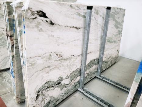 GREEN TWEED 12 dalles marbre canadien brillant Bundle #02,  277 x 141 x 2 cm pierre naturel (disponibles en Veneto, Italie) 