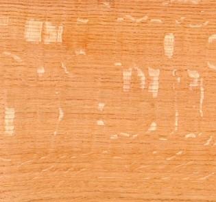Détaille technique: Oak, Red Qtr'd Rift Chêne Rouge, chêne massif brillant américain 